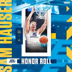 Image post by @marquette.basketball on Instagram