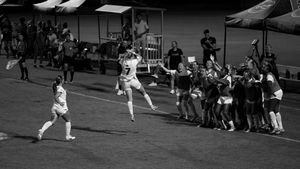 Image post by @GatorsSoccer on Twitter/X