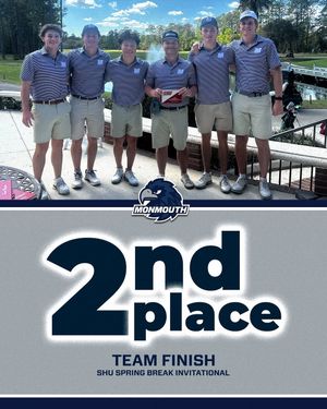 Image post by @monmouthmgolf on Instagram