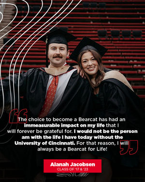 Image post by @uofcincy on Instagram
