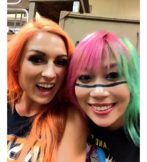 Image post by @beckylynchwwe on Instagram