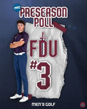 Image post by @FDUKnightsGolf on Twitter