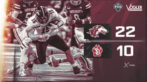 Image post by @SIU_Football on Twitter