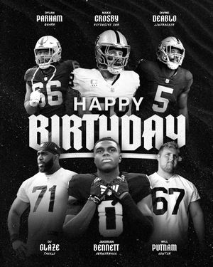 Image post by @raiders on Instagram