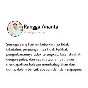 Image post by @ranggaanantaa on Instagram