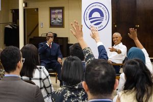 Image post by @ObamaFoundation on Twitter