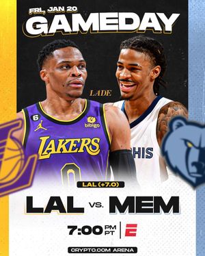 Image post by @lakersalldayeveryday on Instagram