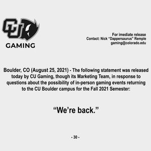 Image post by @cubouldergaming on Instagram