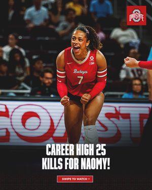 Image post by @ohiostatewvb on Instagram