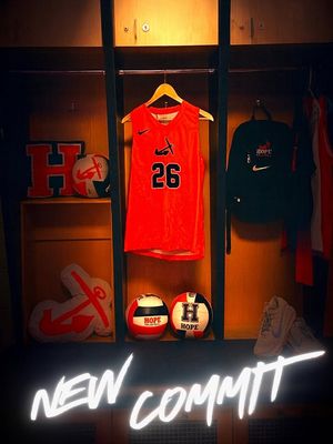 Image post by @hopecollegevolleyball on Facebook