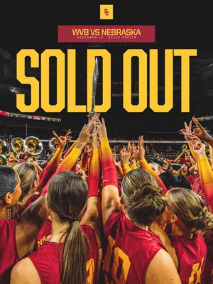 Image post by @uscwomensvolley on Instagram