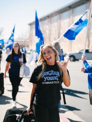 Image post by @byugymnastics on Instagram