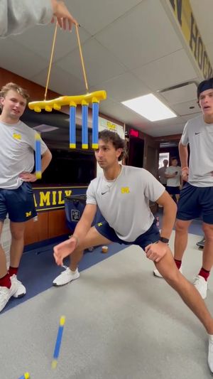 Video post by @umichhockey on TikTok