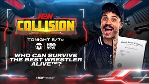 Image post by @AEW on Twitter