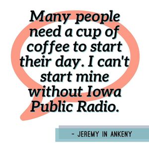 Image post by @iowapublicradio on Instagram