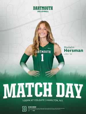 Image post by @dartmouthvball on Instagram