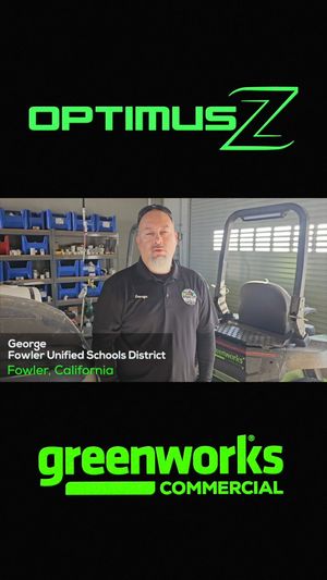 Video post by @greenworkscommercial on Facebook