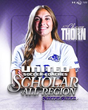 Image post by @ACU_Soccer on Twitter