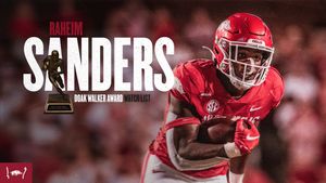 Image post by @RazorbackFB on Twitter