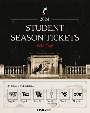 Image post by @BearcatsRuckus on Twitter