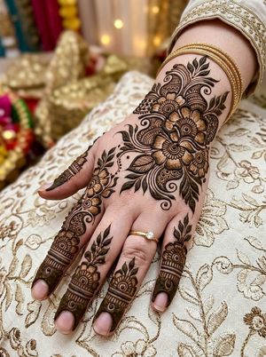 Image post by @mehndi_design4u on Instagram