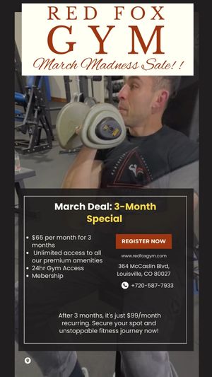 Video post by @Red-Fox-Gym on Facebook