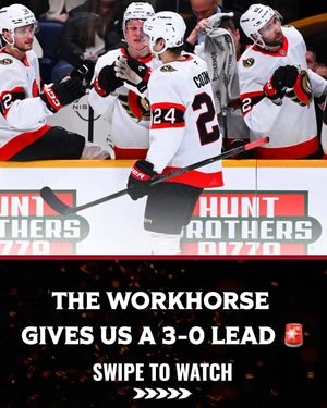 Image post by @senators on Instagram