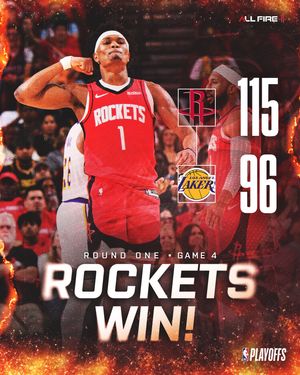 Image post by @houstonrockets on Instagram