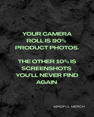 Image post by @mindful_merch on Instagram