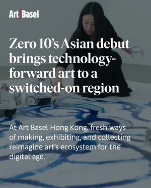 Image post by @artbasel on Instagram
