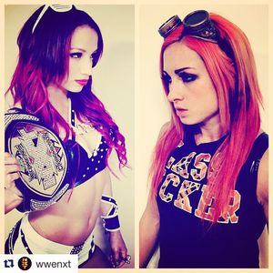 Image post by @beckylynchwwe on Instagram