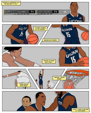 Image post by @uconnhuskies on Instagram