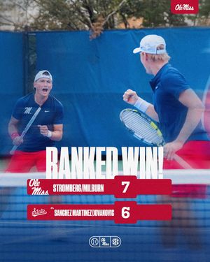 Image post by @olemissmtennis on Instagram