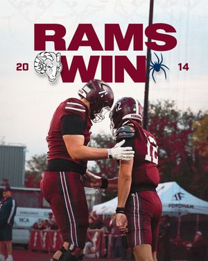 Image post by @fordhamfootball on Instagram