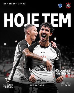 Image post by @corinthians on Instagram