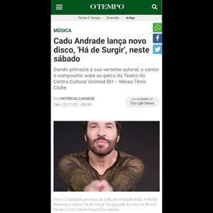 Image post by @cadudeandradeoficial on Instagram