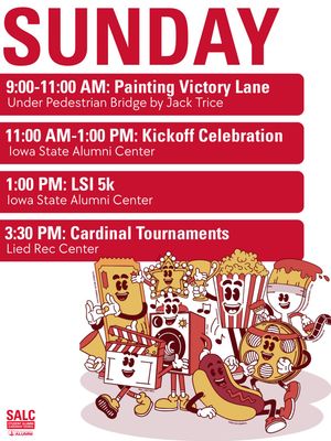 Image post by @isuhomecoming on Instagram
