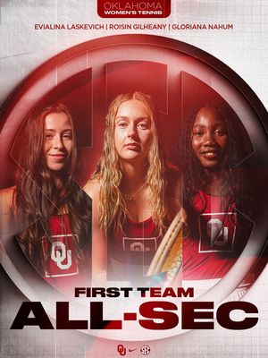 Image post by @ou_wtennis on Instagram