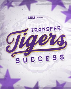 Image post by @LSUsoftball on Twitter