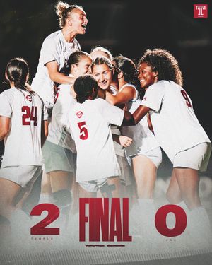 Image post by @templewsoccer on Instagram