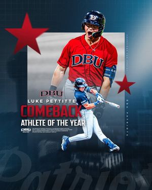 Image post by @DBUPatriotBaseball on Facebook