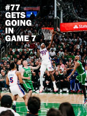 Image post by @sixers on Instagram
