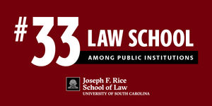 Image post by @UofSCLaw on Twitter