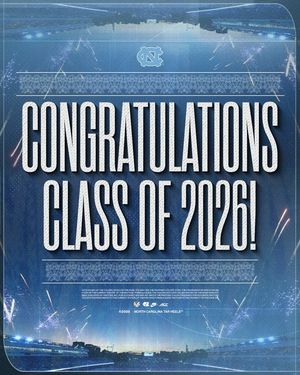Image post by @tarheels on Facebook