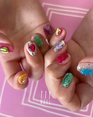 Image post by @111nail_omotesando on Instagram