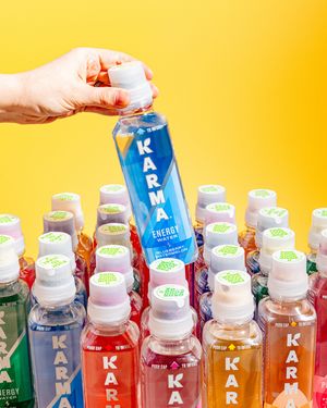 Image post by @drinkkarmawater on Instagram