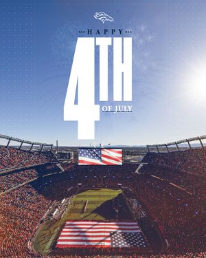 Image post by @broncos on Instagram