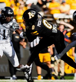 Image post by @appstate_fb on Instagram