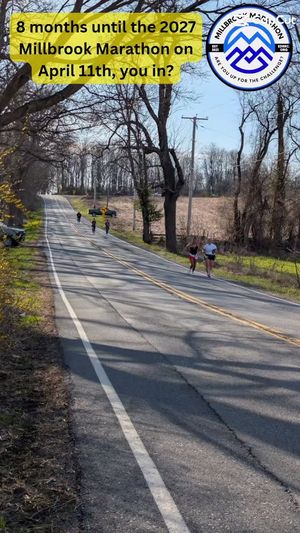 Video post by @millbrookmarathon on Facebook