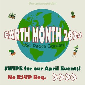 Image post by @uscpeacegarden on Instagram